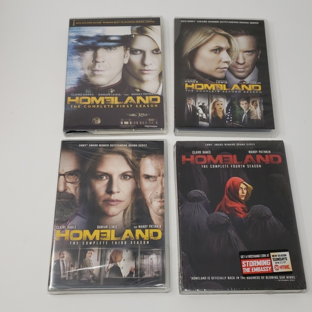 Homeland DVD Seasons  1 ~2 ~ 3 ~ 4